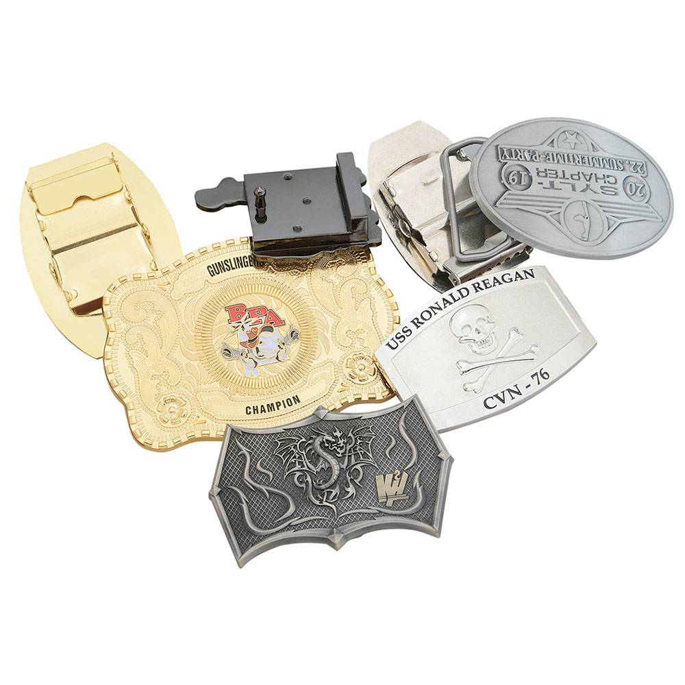 Custom Low Price 3d Design Personalized Western Cowboy Gold Metal Men Belt Buckle For Man