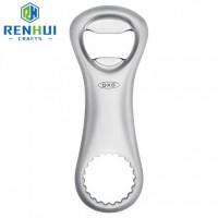 custom engraved promotion products metal bottle opener keychain, cheap blank zinc alloy bottle opener