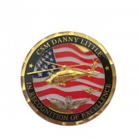 Cheap custom navy fleet cool 3D gold challenge coins silver gold plated custom metal stamping coins with printing logos on