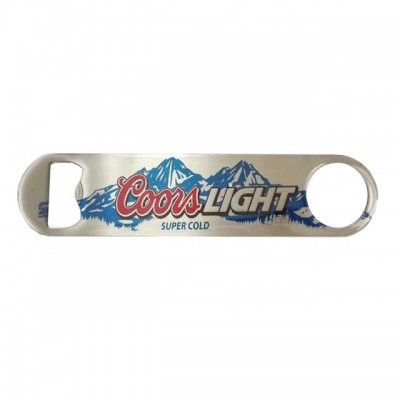 Engraved custom cool logo promotional bar funny surfboard metal beer bottle opener keychains no minimum